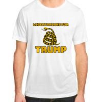 Libertarians For Trump Gadsden Adult ChromaSoft Performance T-Shirt