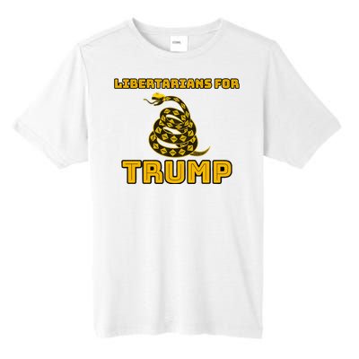 Libertarians For Trump Gadsden Tall Fusion ChromaSoft Performance T-Shirt