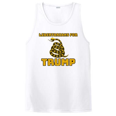 Libertarians For Trump Gadsden PosiCharge Competitor Tank