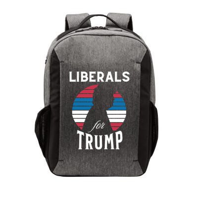Liberals For Trump 2024 Take America Back Election Funny Gift Vector Backpack