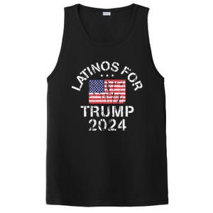 Latinos For Trump 2024 PosiCharge Competitor Tank