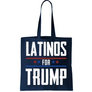 Latinos For Trump 2024 Tote Bag