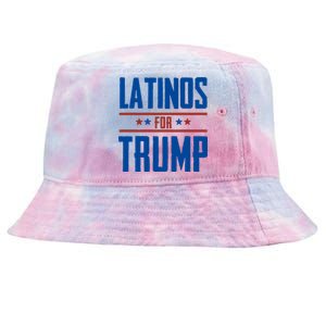 Latinos For Trump 2024 Tie-Dyed Bucket Hat