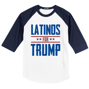 Latinos For Trump 2024 Baseball Sleeve Shirt