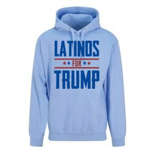 Latinos For Trump 2024 Unisex Surf Hoodie