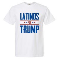 Latinos For Trump 2024 Garment-Dyed Heavyweight T-Shirt