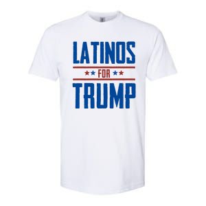 Latinos For Trump 2024 Softstyle CVC T-Shirt