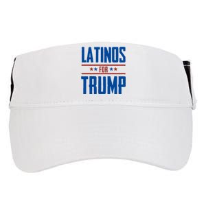 Latinos For Trump 2024 Adult Drive Performance Visor