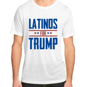 Latinos For Trump 2024 Adult ChromaSoft Performance T-Shirt