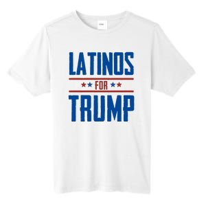 Latinos For Trump 2024 Tall Fusion ChromaSoft Performance T-Shirt