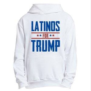 Latinos For Trump 2024 Urban Pullover Hoodie