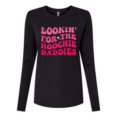 Lookin For The Hoochie Daddies Quote Womens Cotton Relaxed Long Sleeve T-Shirt