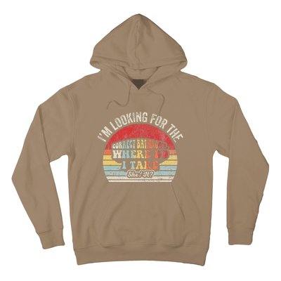 Looking For The Correct Bathroom Statement Hoodie