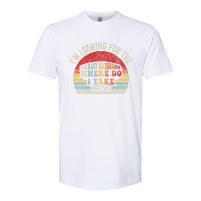 Looking For The Correct Bathroom Statement Softstyle CVC T-Shirt