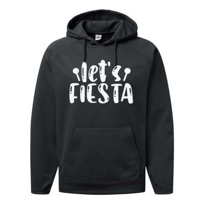 Let's Fiesta T Performance Fleece Hoodie