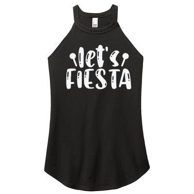 Let's Fiesta T Women’s Perfect Tri Rocker Tank