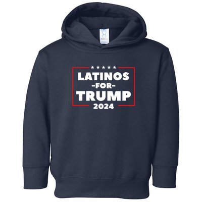 Latinos For Trump 2024 Toddler Hoodie