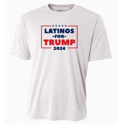 Latinos For Trump 2024 Cooling Performance Crew T-Shirt