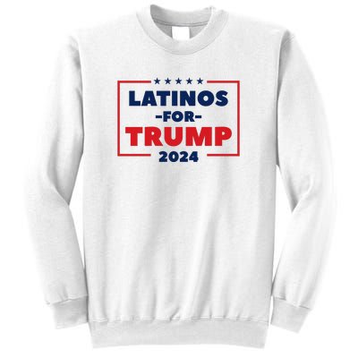 Latinos For Trump 2024 Sweatshirt