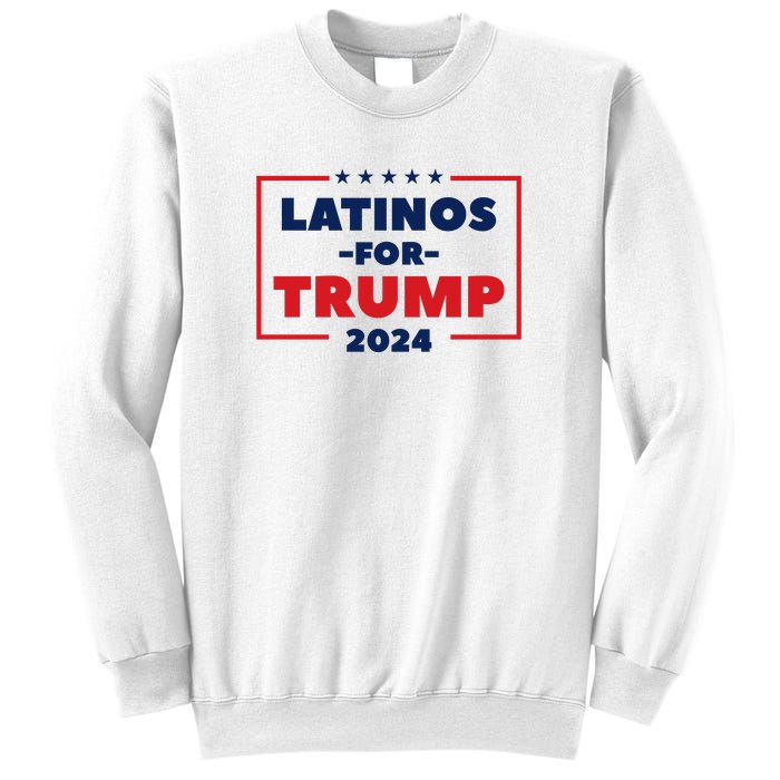 Latinos For Trump 2024 Sweatshirt