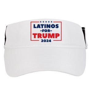 Latinos For Trump 2024 Adult Drive Performance Visor