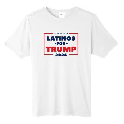 Latinos For Trump 2024 Tall Fusion ChromaSoft Performance T-Shirt