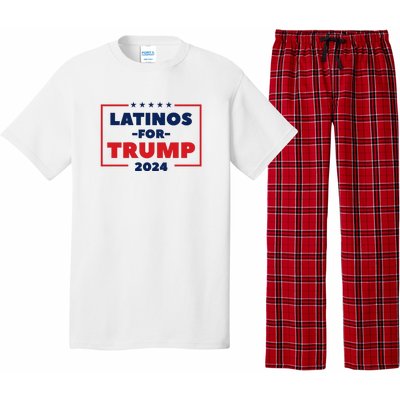 Latinos For Trump 2024 Pajama Set