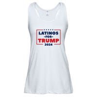 Latinos For Trump 2024 Ladies Essential Flowy Tank