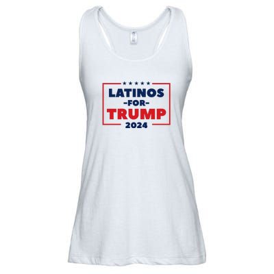 Latinos For Trump 2024 Ladies Essential Flowy Tank