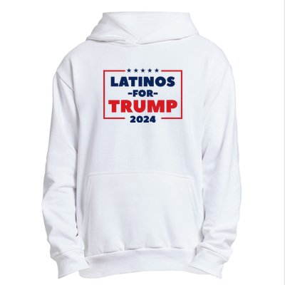 Latinos For Trump 2024 Urban Pullover Hoodie