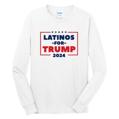 Latinos For Trump 2024 Tall Long Sleeve T-Shirt