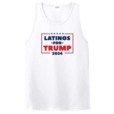 Latinos For Trump 2024 PosiCharge Competitor Tank