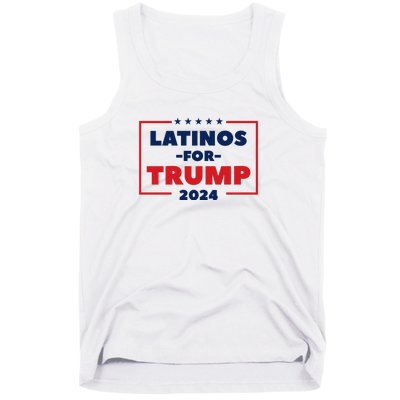 Latinos For Trump 2024 Tank Top