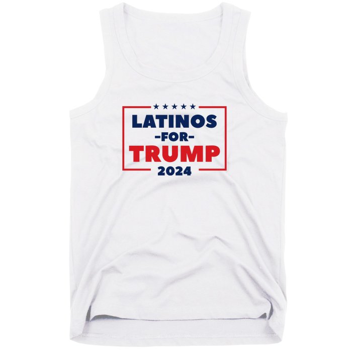 Latinos For Trump 2024 Tank Top