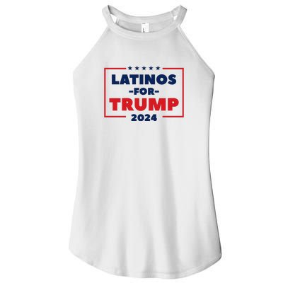 Latinos For Trump 2024 Women's Perfect Tri Rocker Tank