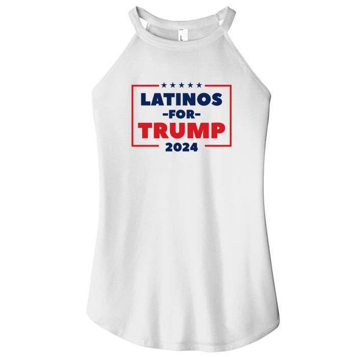 Latinos For Trump 2024 Women's Perfect Tri Rocker Tank