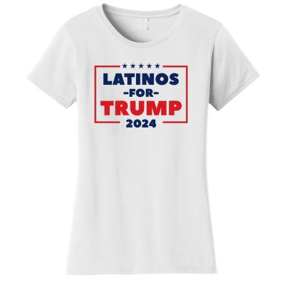 Latinos For Trump 2024 Women's T-Shirt