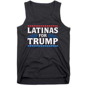 Latinas For Trump 2024 Election Vote Latina Women Republican Tank Top