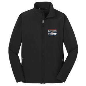 Latinas For Trump 2024 Election Core Soft Shell Jacket