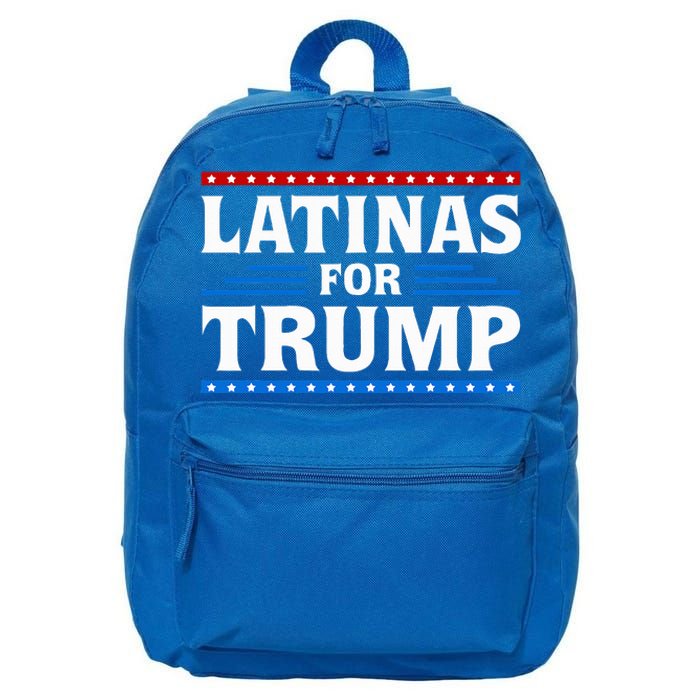 Latinas For Trump 2024 Election 16 in Basic Backpack