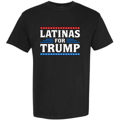 Latinas For Trump 2024 Election Vote Latina Republican Garment-Dyed Heavyweight T-Shirt