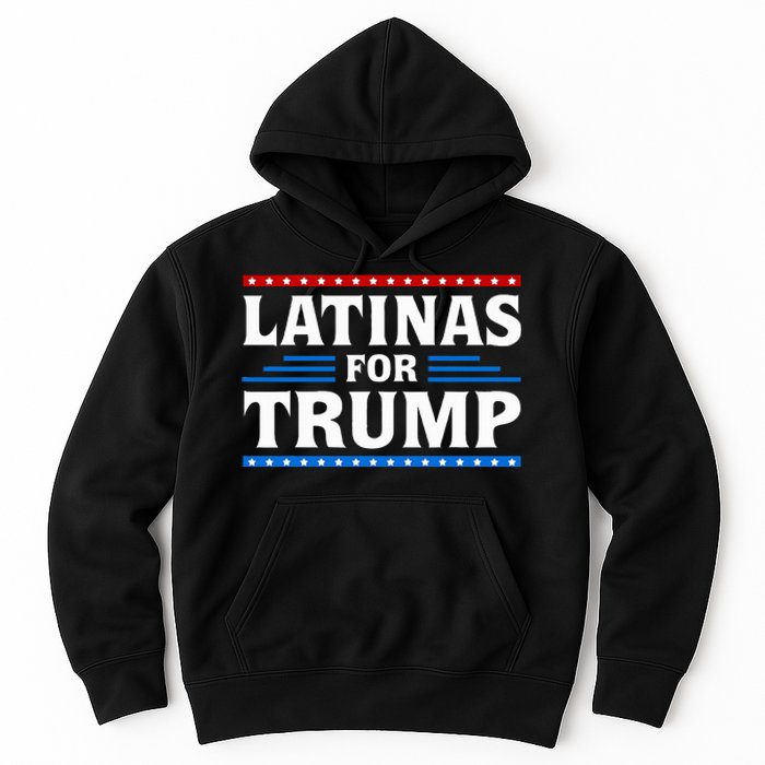 Latinas For Trump 2024 Election Vote Latina Republican Hoodie