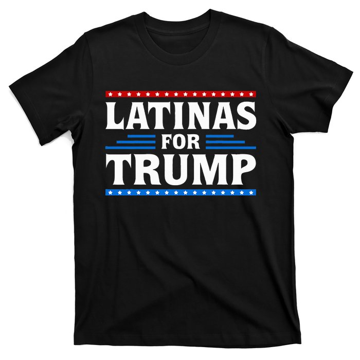 Latinas For Trump 2024 Election Vote Latina Republican T-Shirt