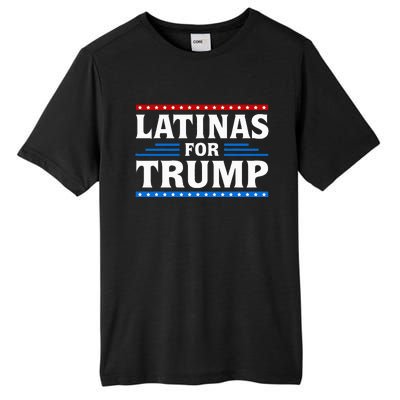 Latinas For Trump 2024 Election Vote Latina Republican Tall Fusion ChromaSoft Performance T-Shirt