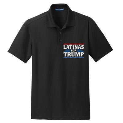 Latinas For Trump 2024 Election Vote Latina Republican Dry Zone Grid Polo