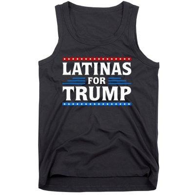 Latinas For Trump 2024 Election Vote Latina Republican Tank Top