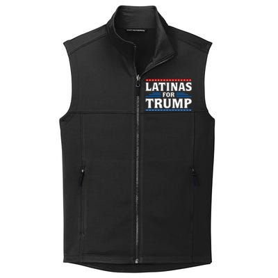 Latinas For Trump 2024 Election Vote Latina Republican Collective Smooth Fleece Vest