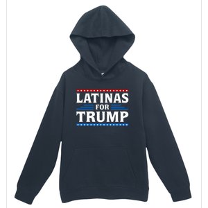 Latinas For Trump 2024 Election Vote Latina Republican Urban Pullover Hoodie