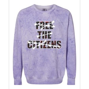 Limited Free The Citizens Colorblast Crewneck Sweatshirt