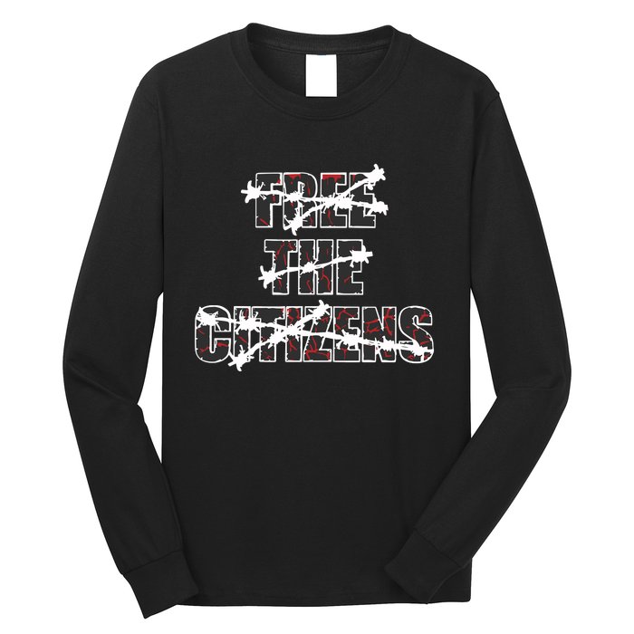 Limited Free The Citizens Long Sleeve Shirt